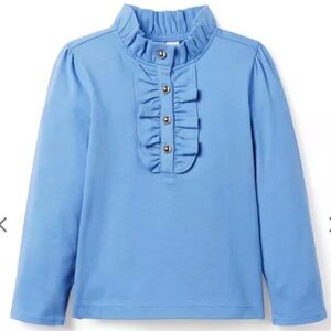 NWOT Janie & Jack Skyline Blue the City Center Top